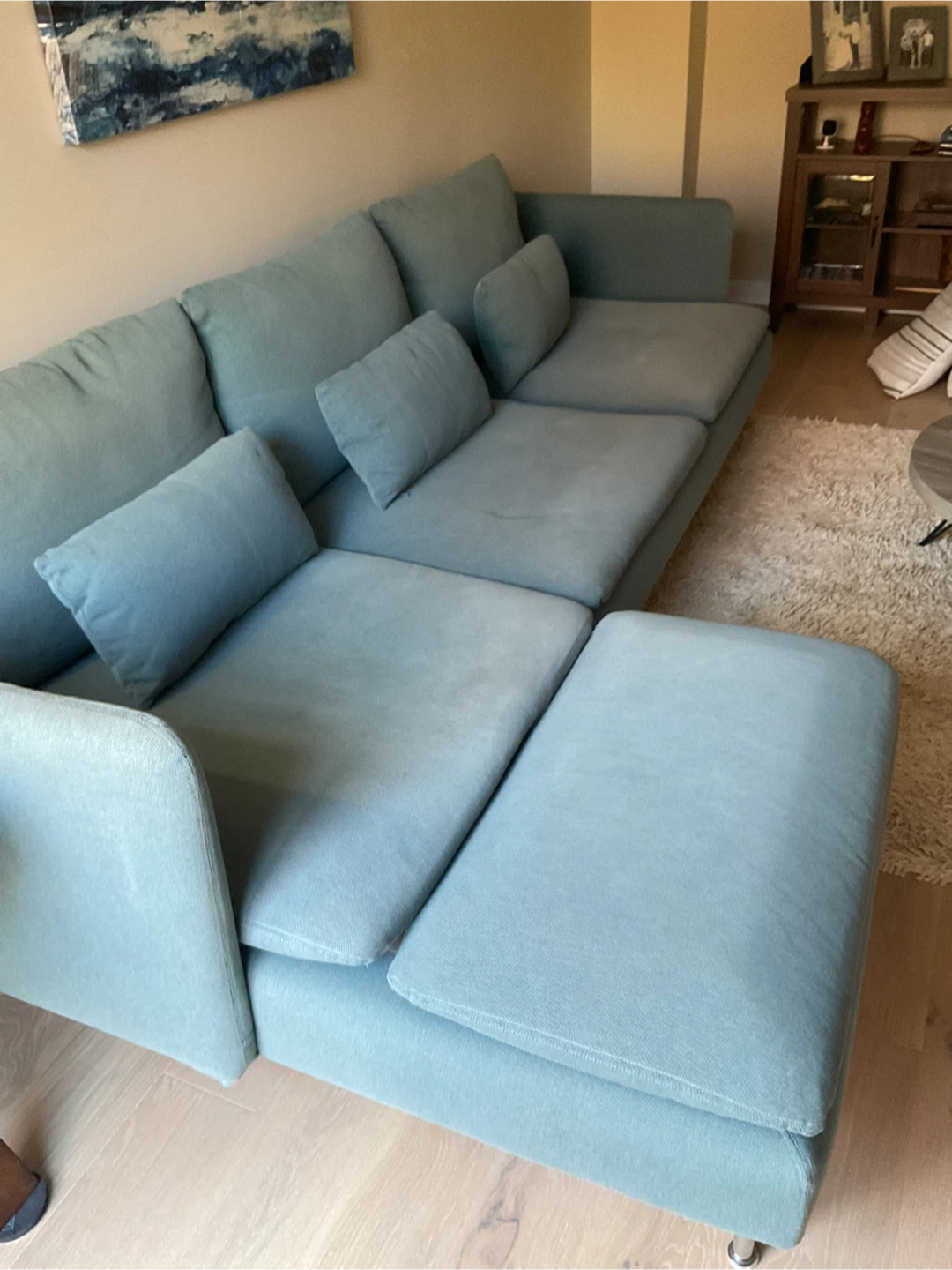 IKEA Soderhamn sectional sofa with chaise - photo 2
