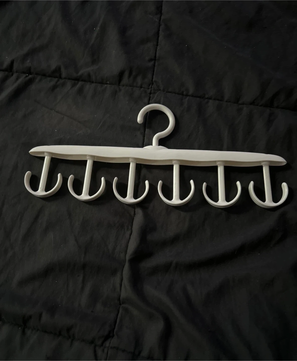 White Multi-Hook Hanger