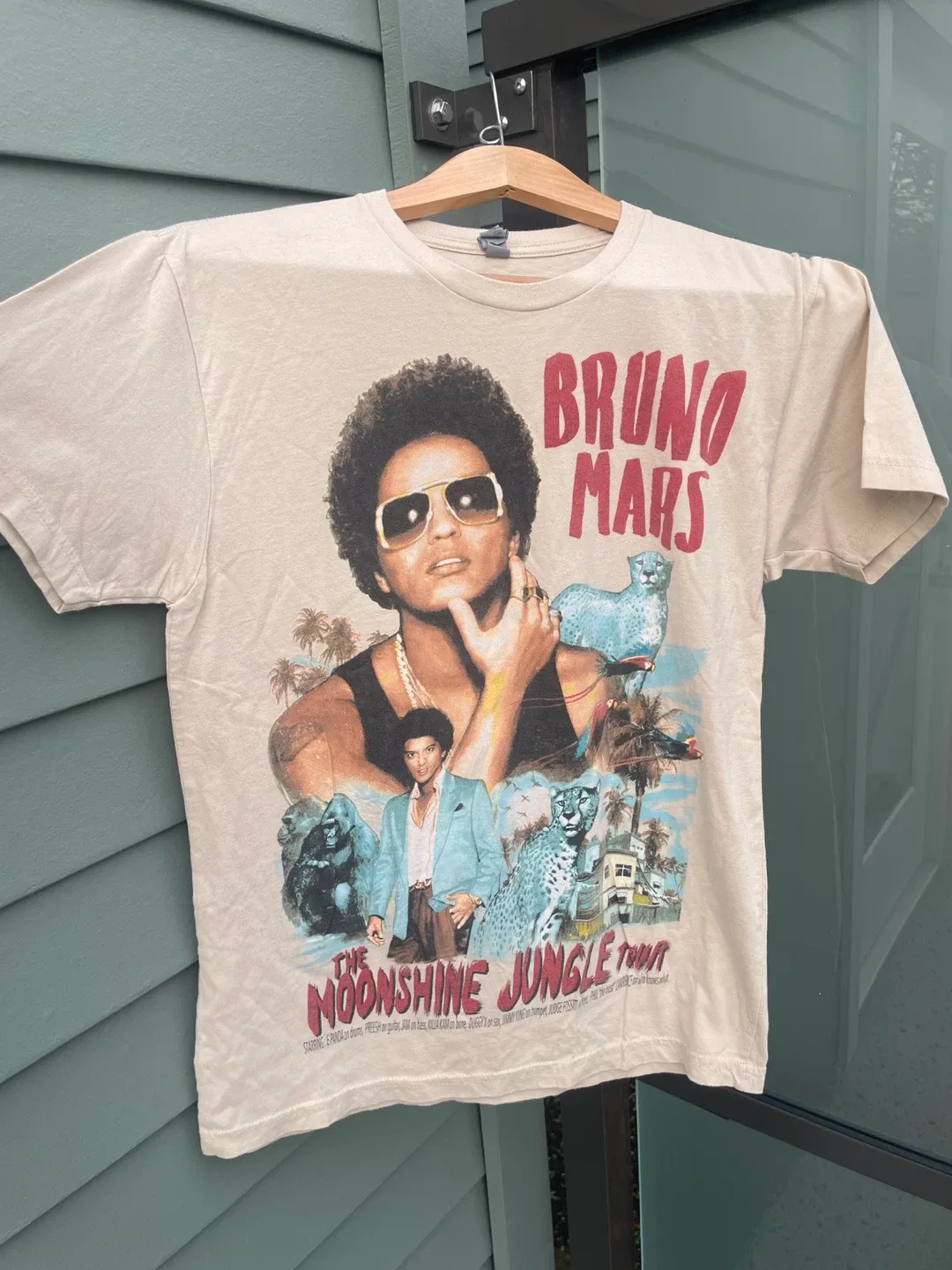 Bruno Mars Moonshine Jungle Tour men’s T-Shirt - Size S