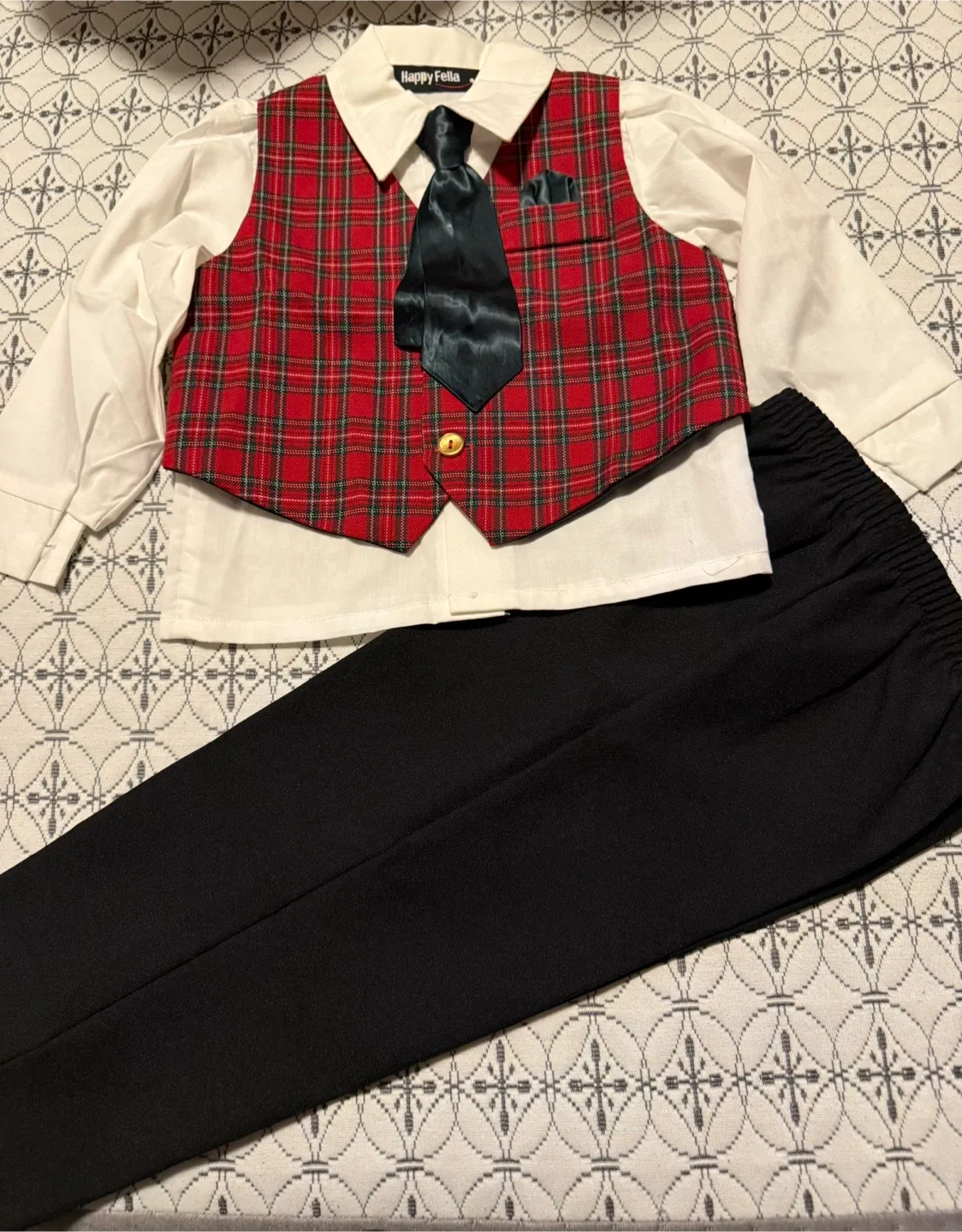 Happy Fella 3T Boys 4-Piece Suit set