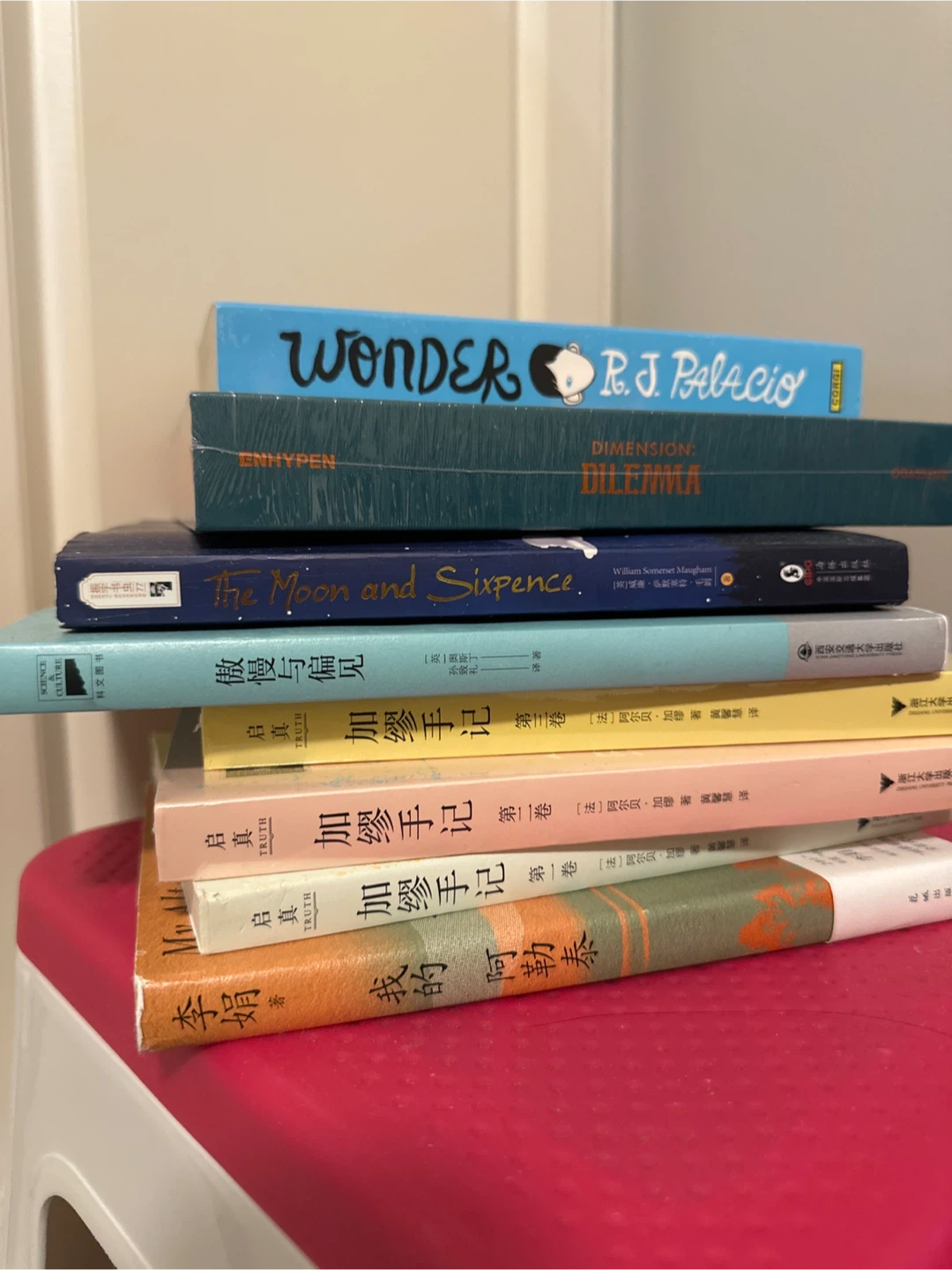 Books: Wonder, ENHYPEN, The Moon and Sixpence + more