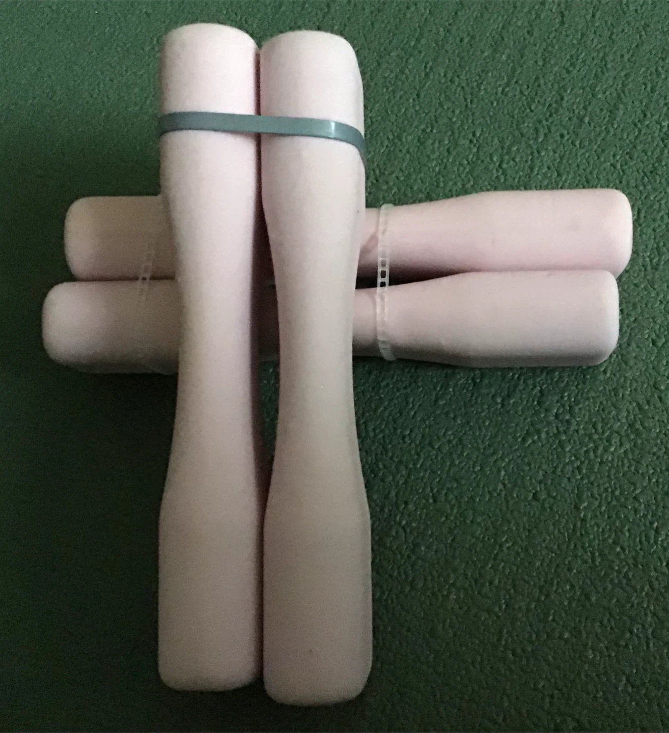 Pink 2 pound weights each