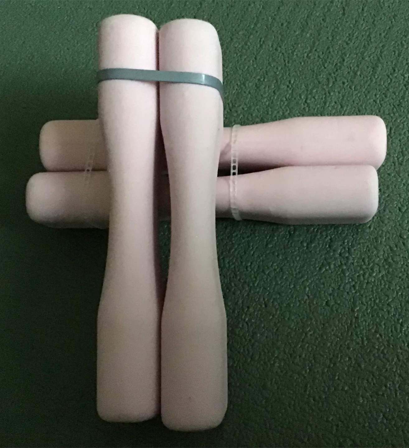 Pink 2 pound weights each