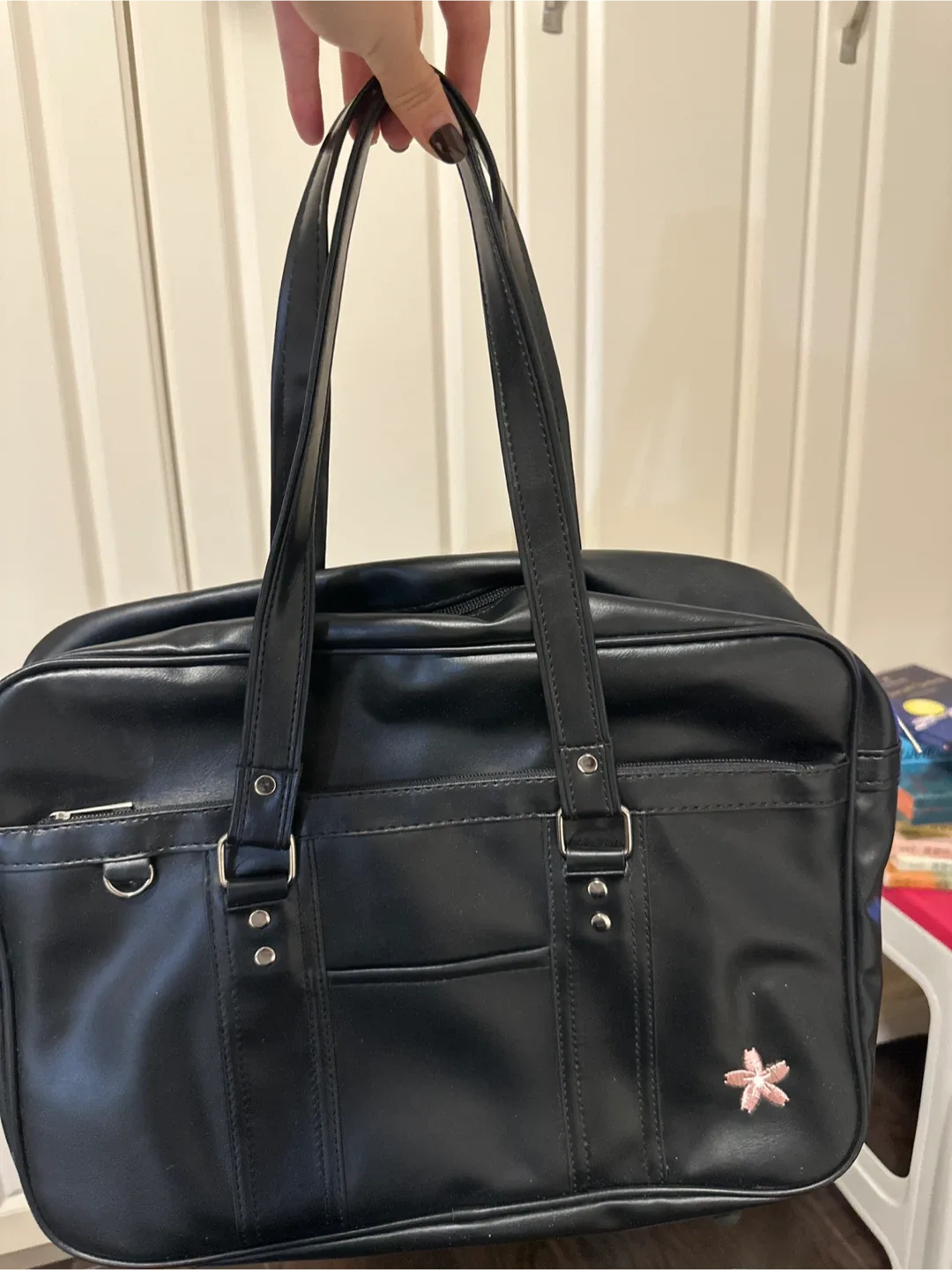 Black School Satchel Bag