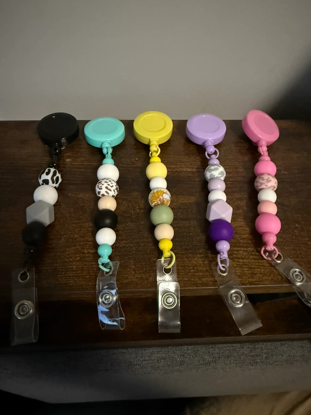 Handmade Beaded Badge Reels - photo 2