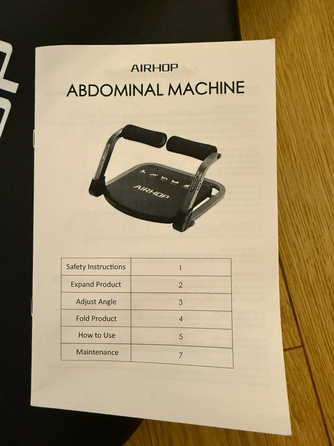 AIRHOP Abdominal Machine AH-AB10 image indicator(5)