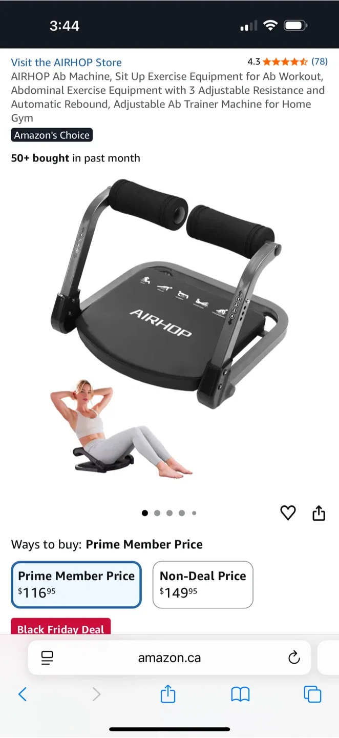 AIRHOP Abdominal Machine AH-AB10 image indicator(6)