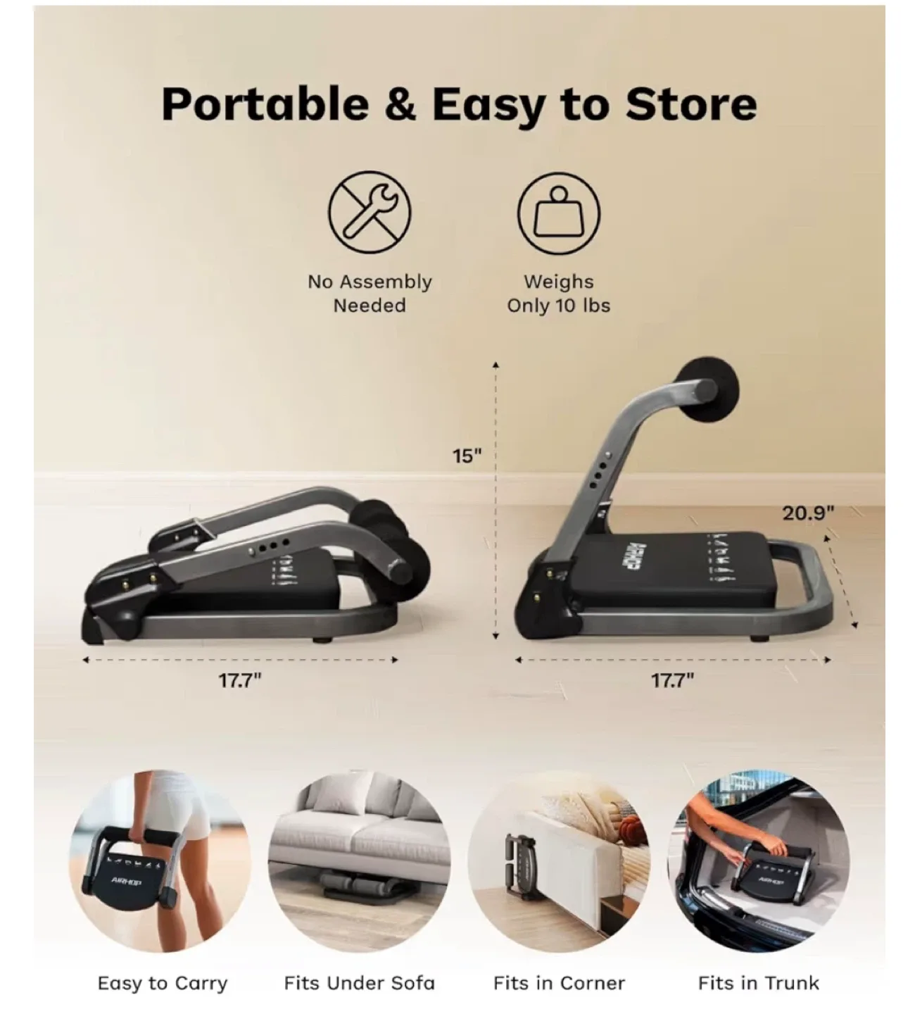 AIRHOP Abdominal Machine AH-AB10 image indicator(7)