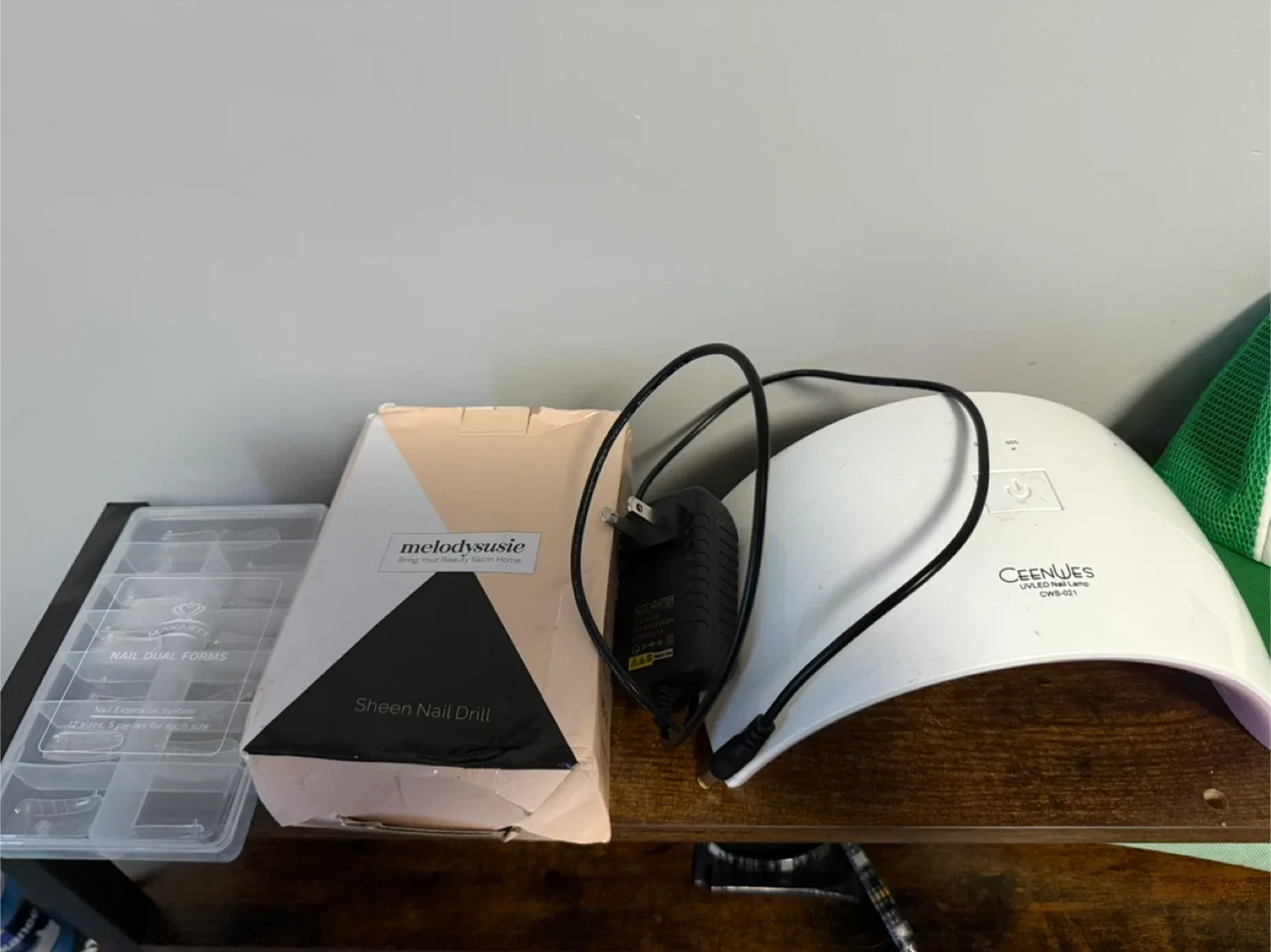 Nail Drill, Gel Polish & UV Lamp Set