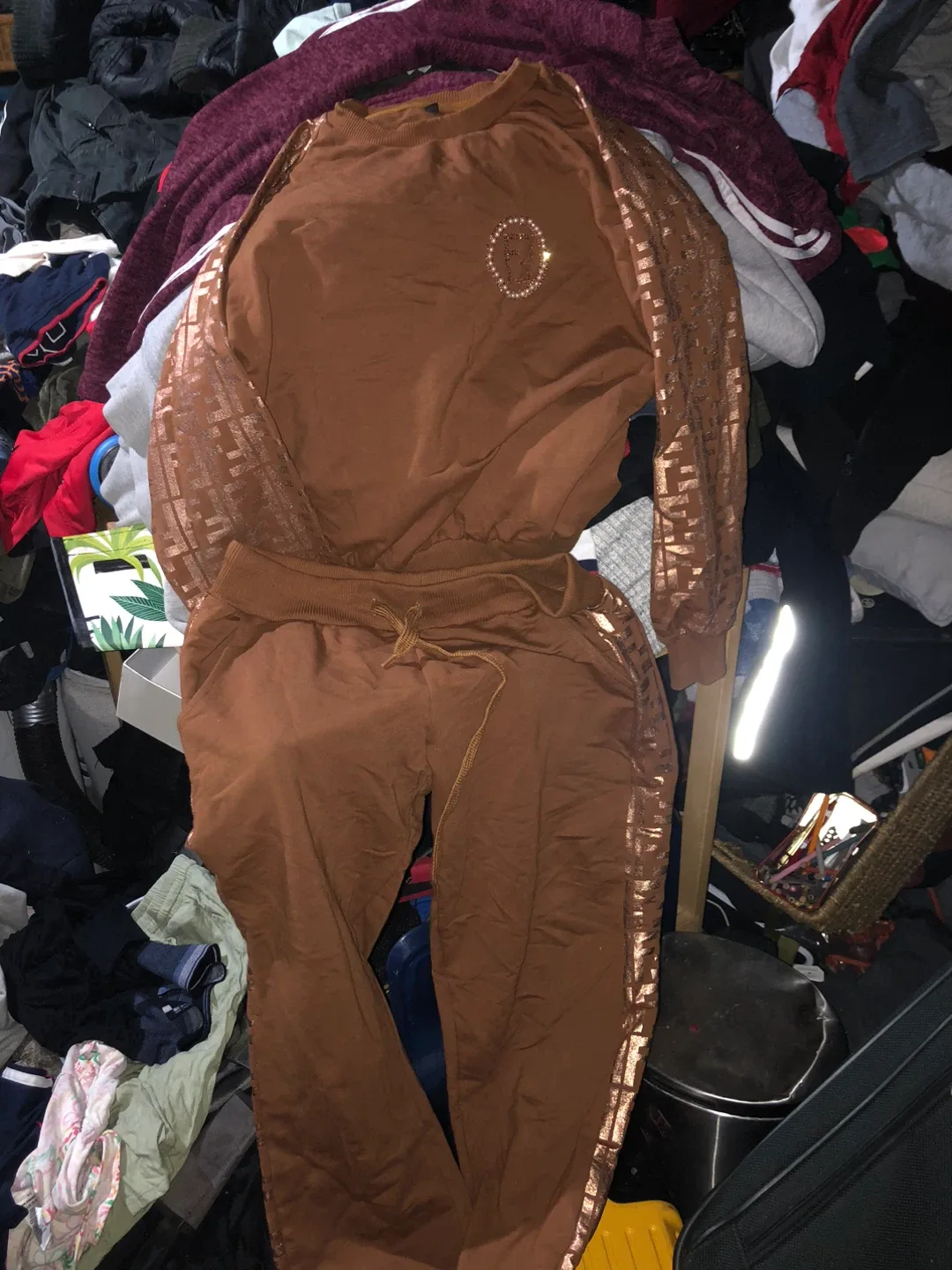 Fendi Brown Tracksuit