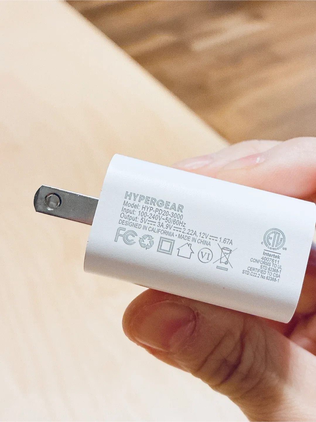 Hypergear 20W PD Wall Charger image indicator(2)