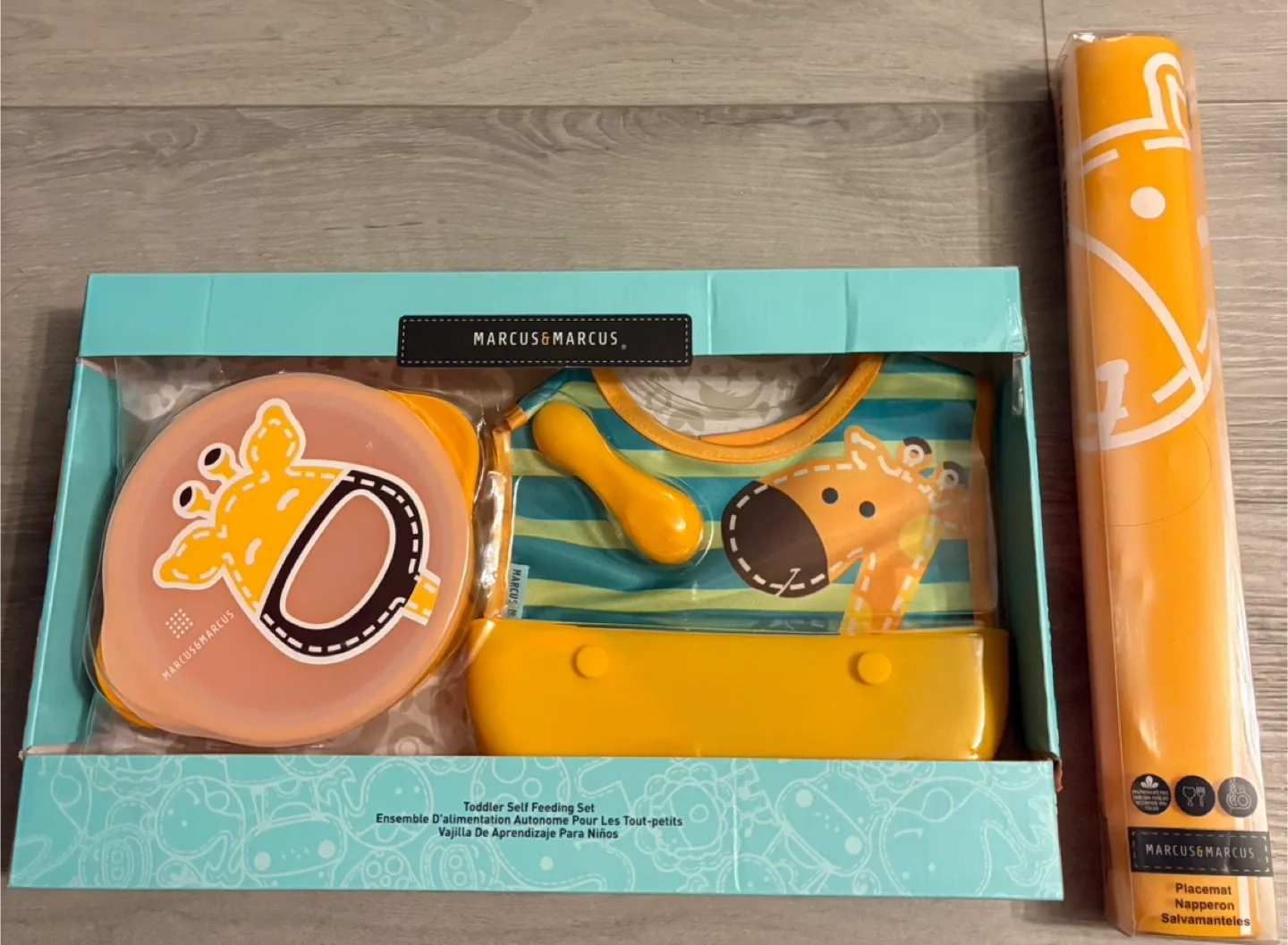 Marcus & Marcus Toddler Self Feeding Set - New in Box!