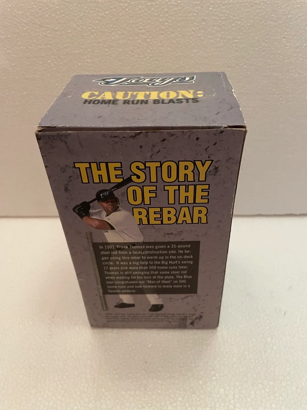 FRANK THOMAS Toronto Blue Jays OPA Rare Baseball Bobblehead image indicator(8)