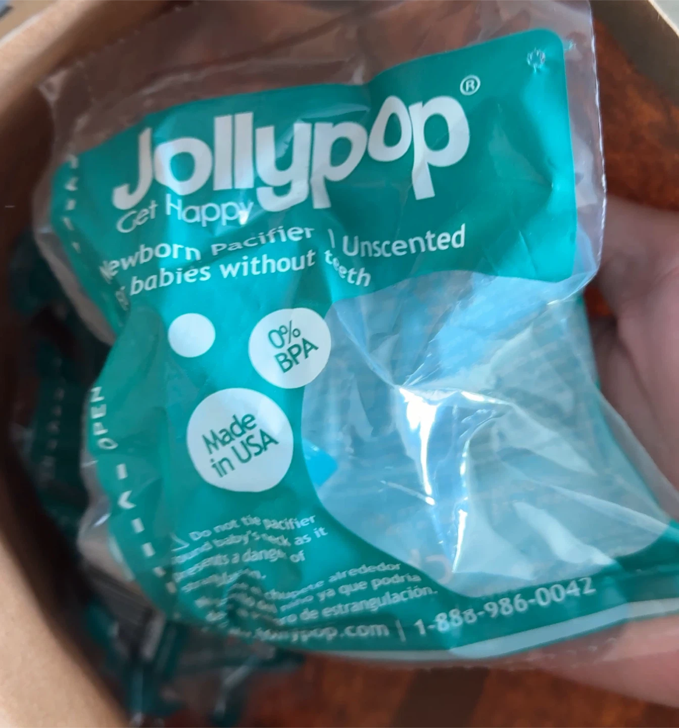 Jollypop Pacifier - Newborn, Unscented - photo 2