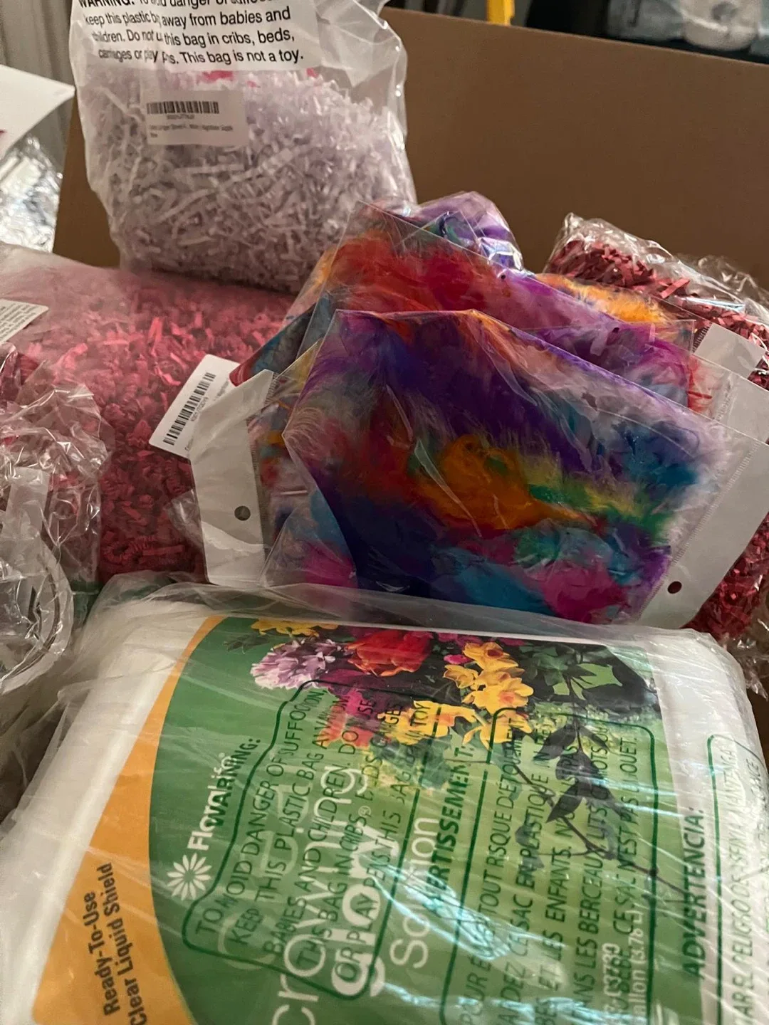 Rose Teddy Bear, Brown Woven Basket, Gift Boxes image indicator(9)