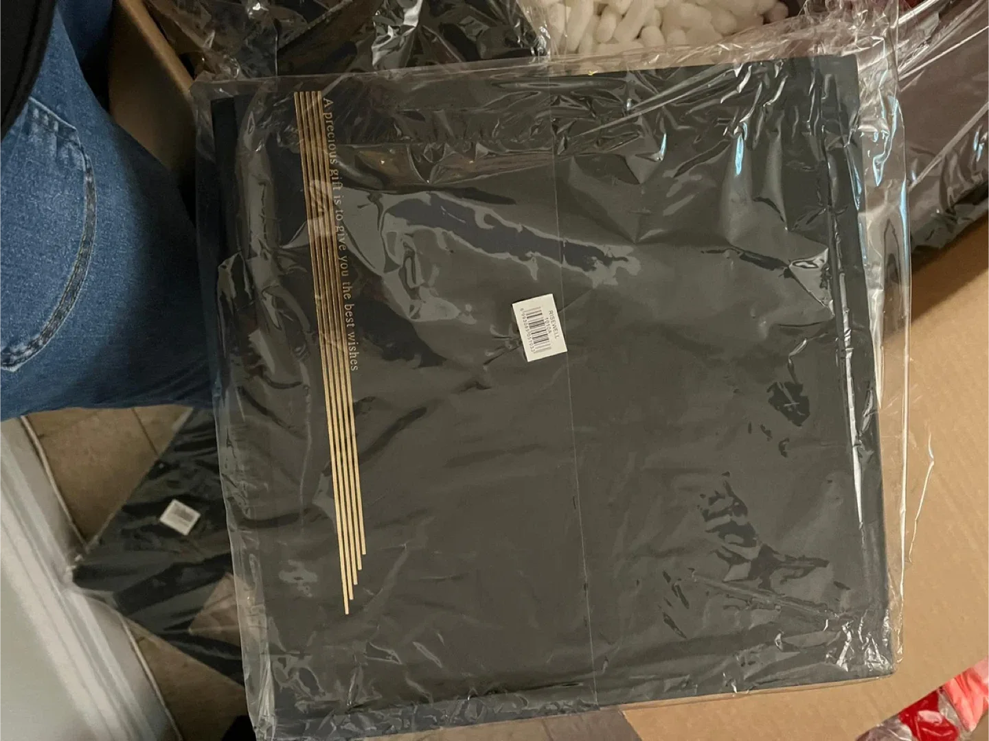 Rose Teddy Bear, Brown Woven Basket, Gift Boxes image indicator(7)