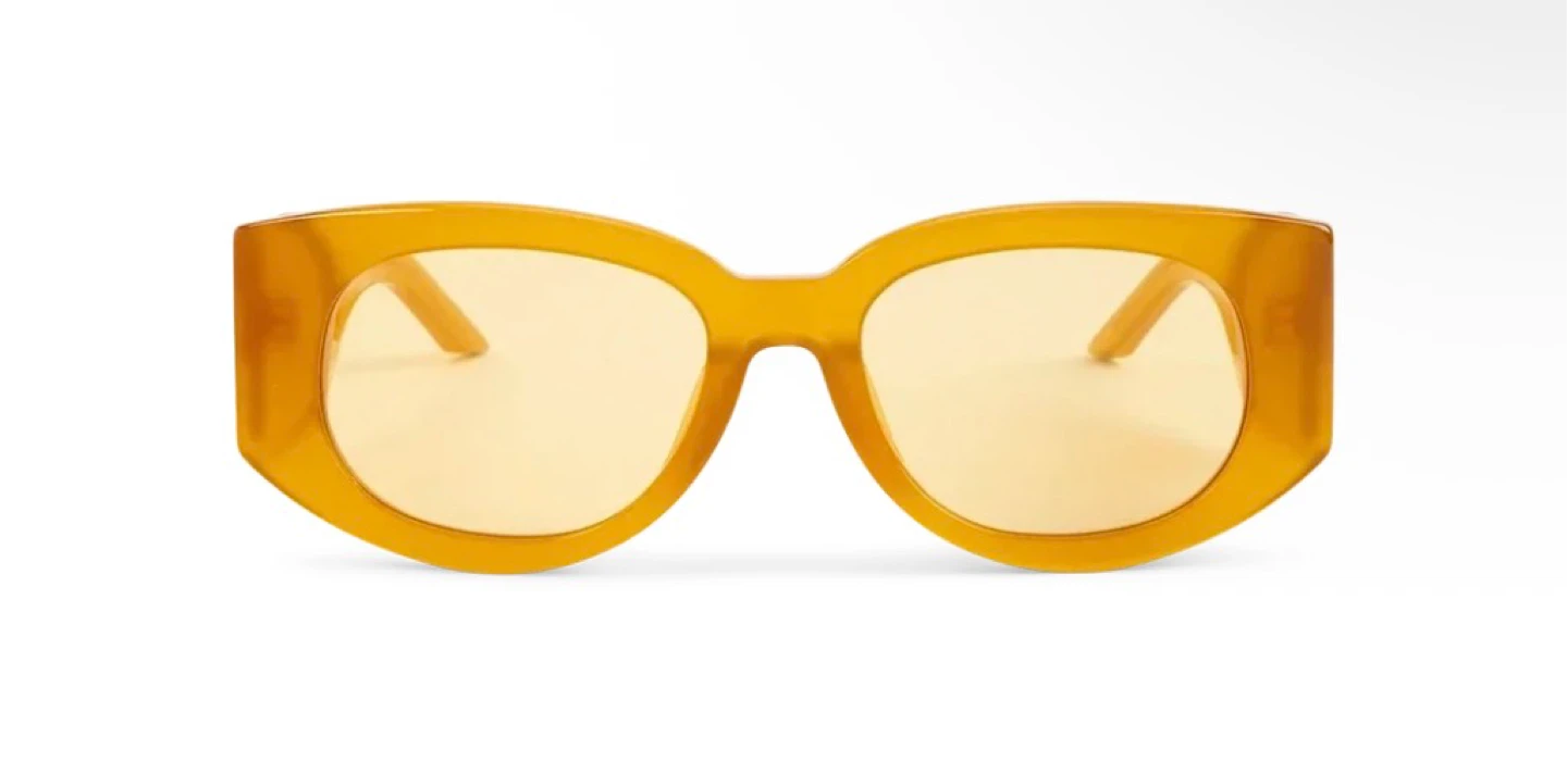 Casablanca The Memphis Sunglasses - Yellow - photo 2