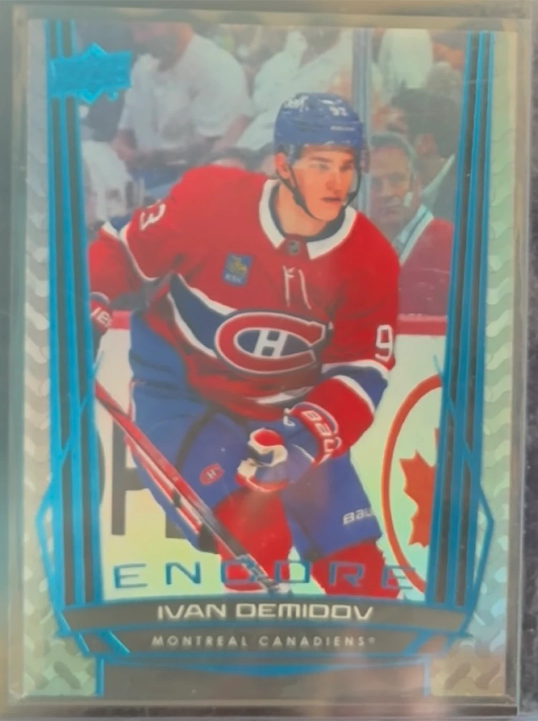 Ivan Demidov Montreal Canadiens Hockey Card