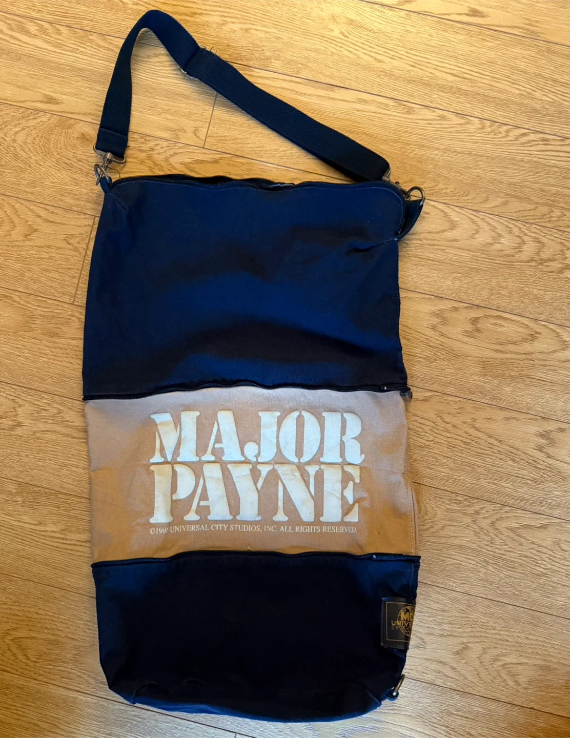 Major Payne Universal Studios collapsible Shoulder/duffle bag