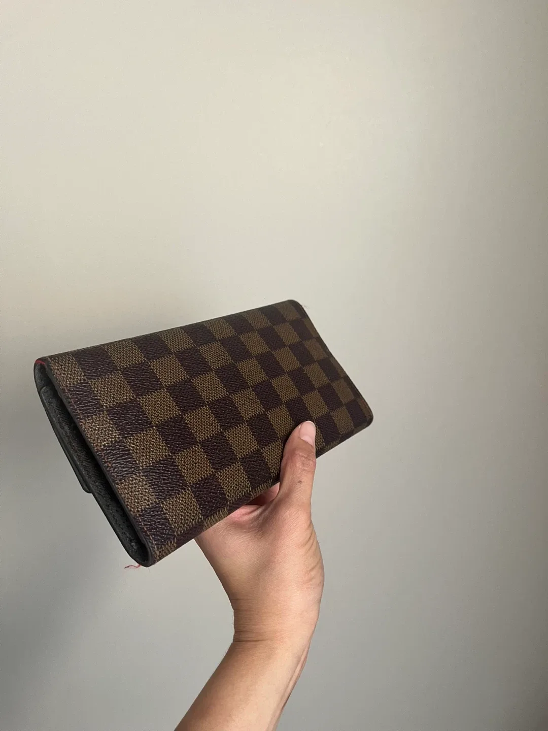 Louis Vuitton Damier Ebene Sarah Wallet