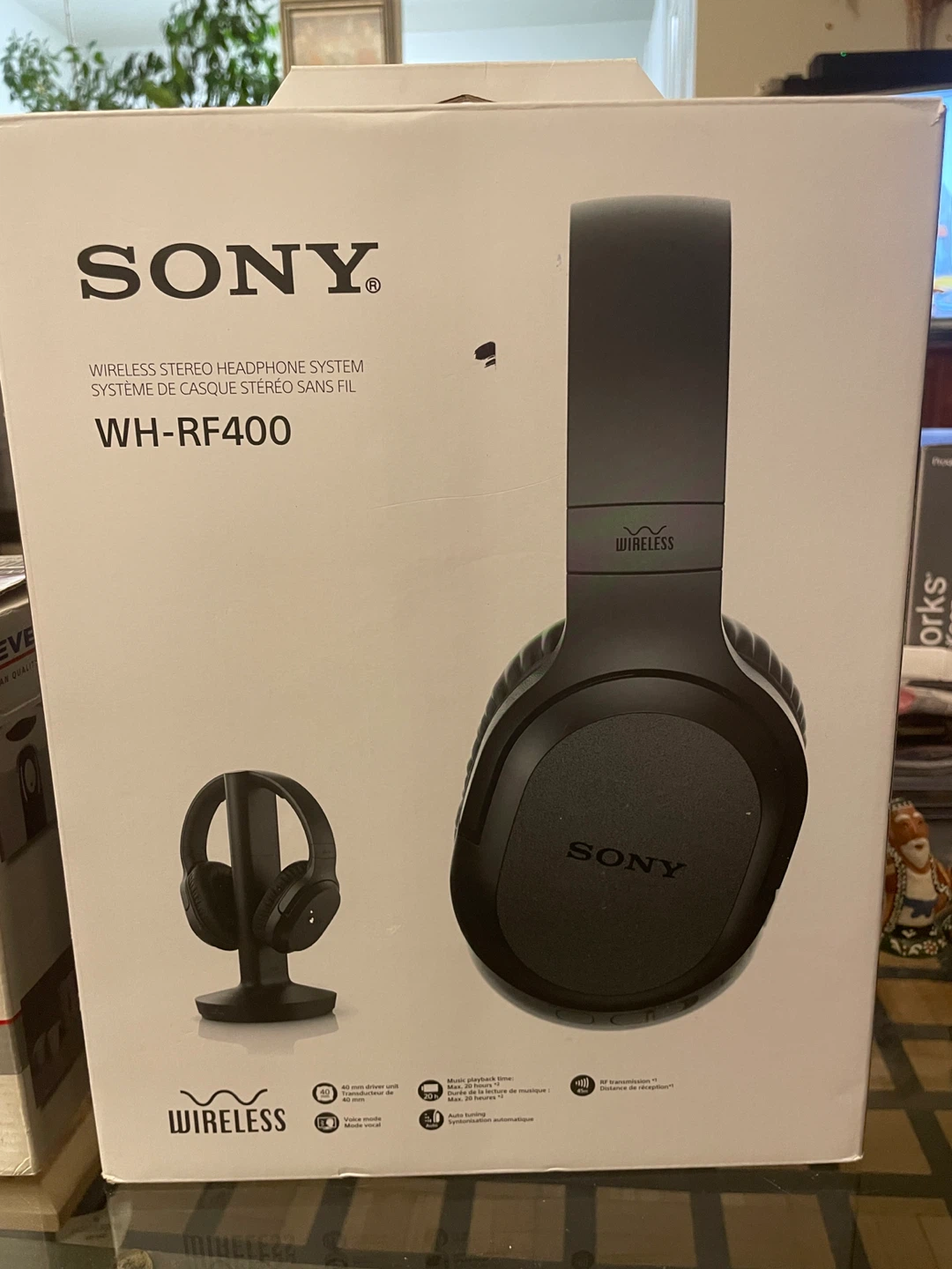 NEW Sony WH-RF400 Wireless Headphones