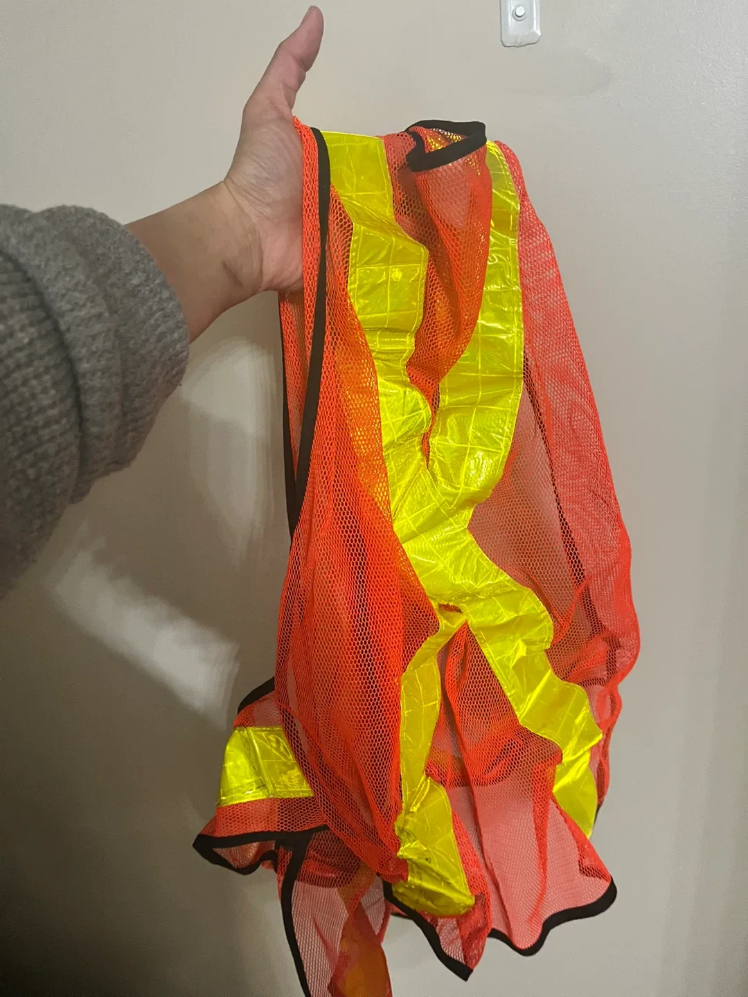 Orange and Yellow Safety Vest