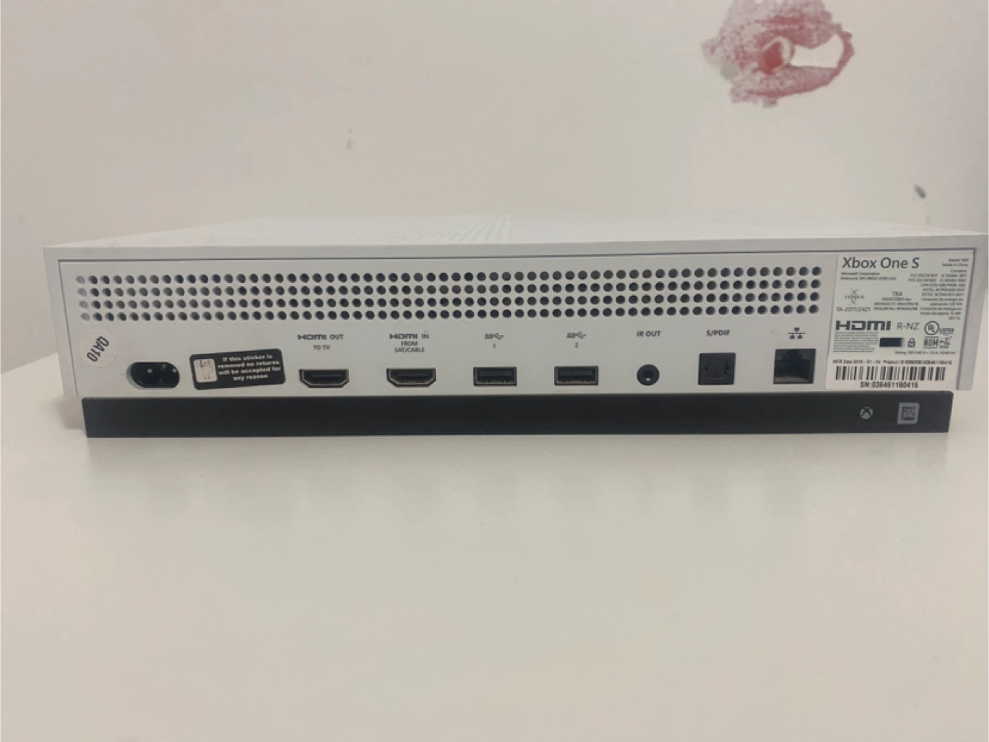 Xbox One S with games and controller - photo 3