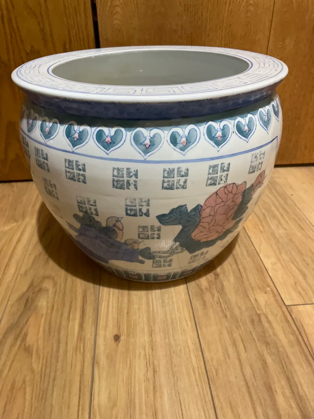 Decorative Ceramic Fishbowl Planter image indicator(2)