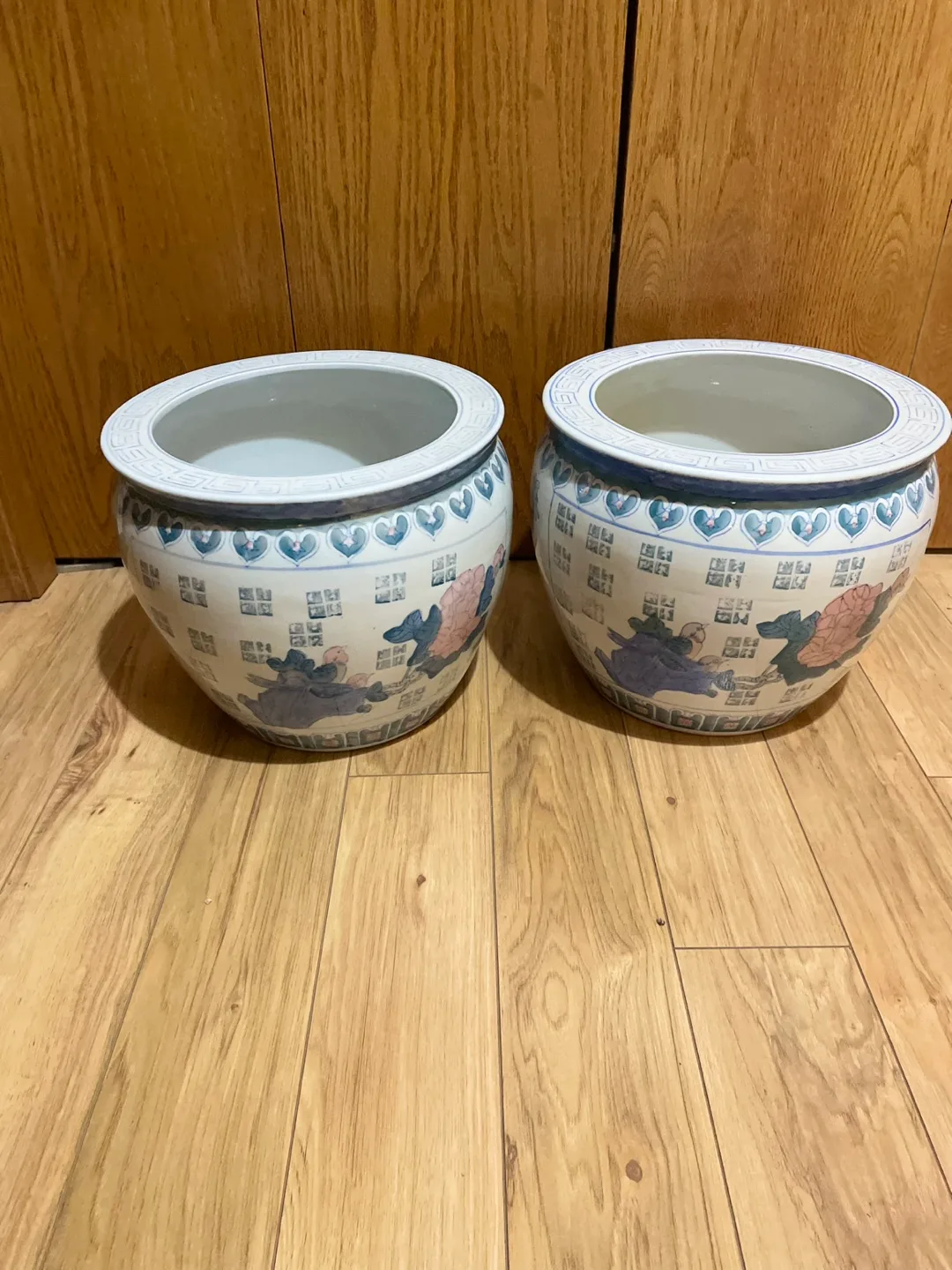 Decorative Ceramic Fishbowl Planter