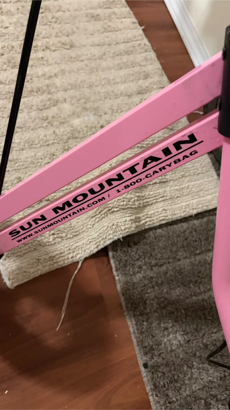 Sun Mountain Speed Cart - Pink Golf Cart image indicator(2)