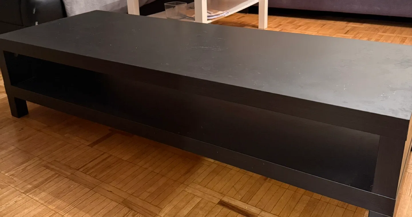 IKEA Lack Black TV Bench