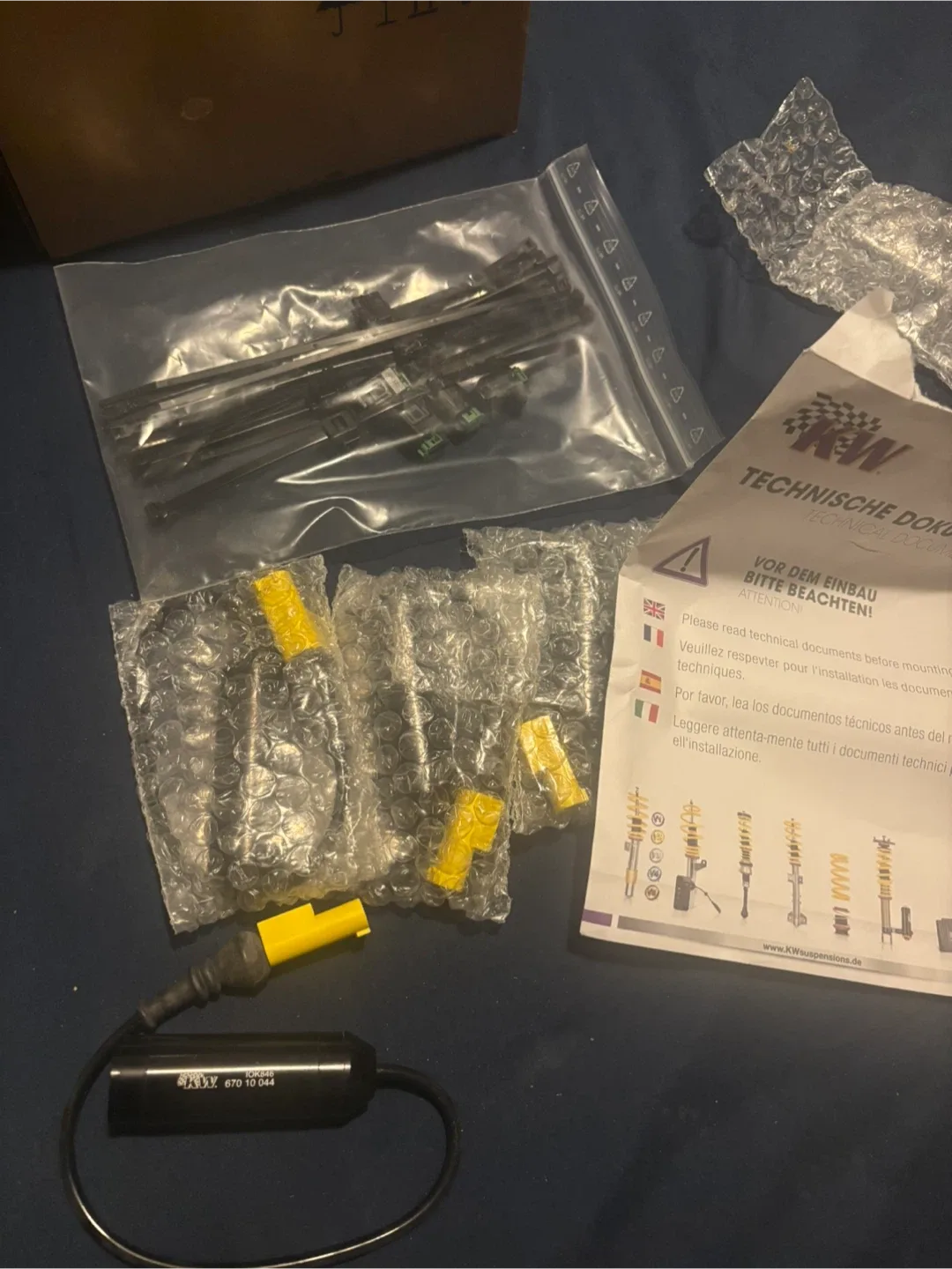 KW Suspension Cancellation Kit (Stilllegung Kit)