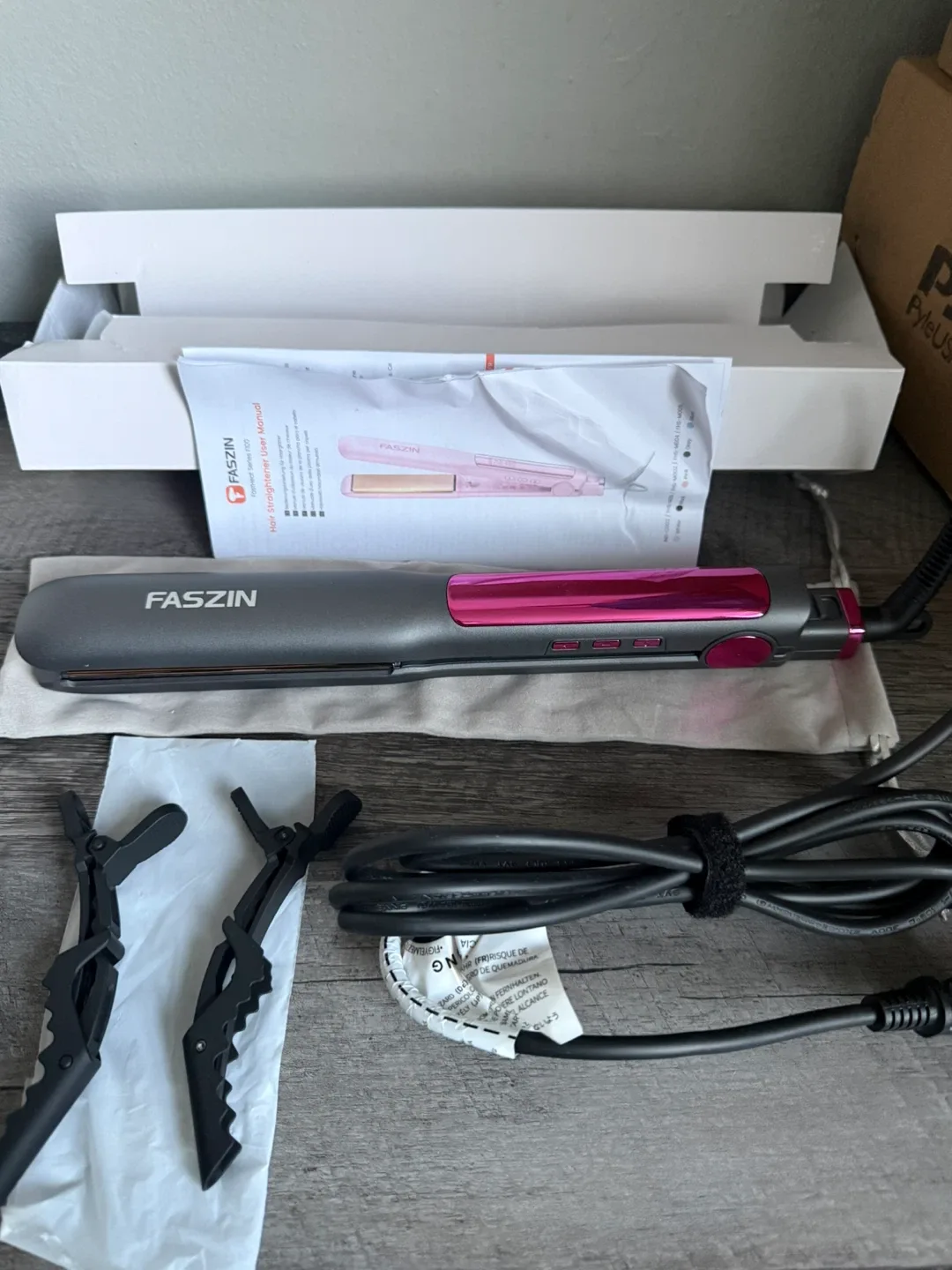 New! Faszin Hair Straightener image indicator(2)
