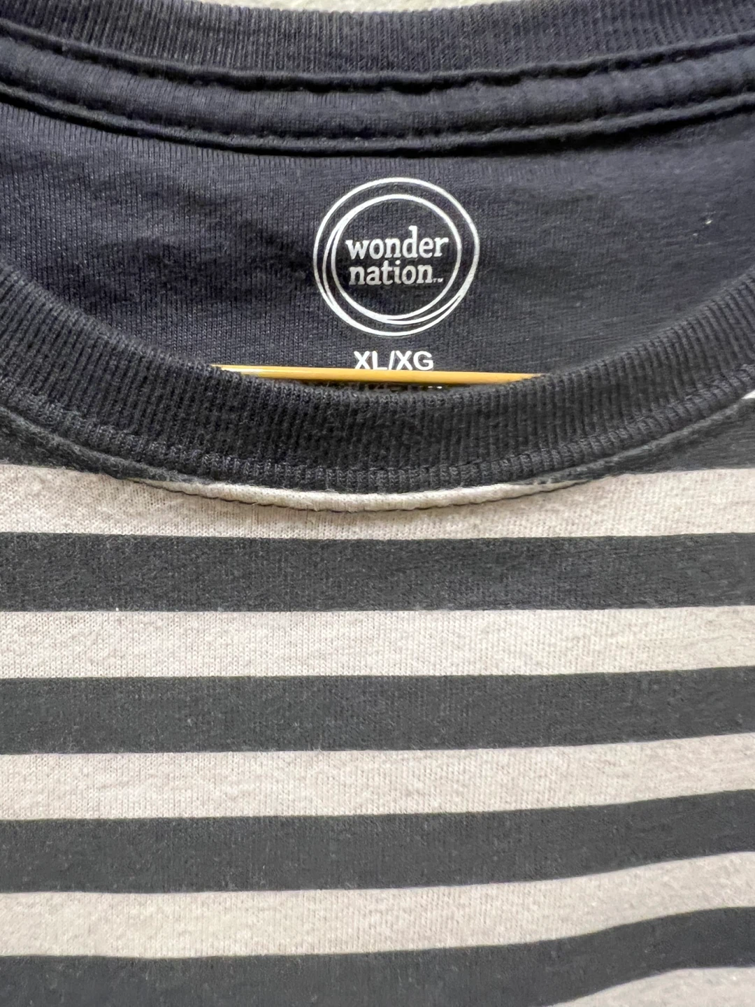 Wonder Nation Striped Tee - XL (14-16) - photo 4
