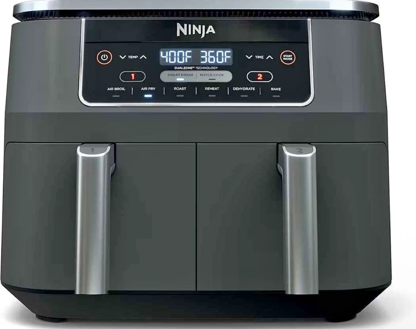 Ninja Foodi 2-Basket Air Fryer - Like New!