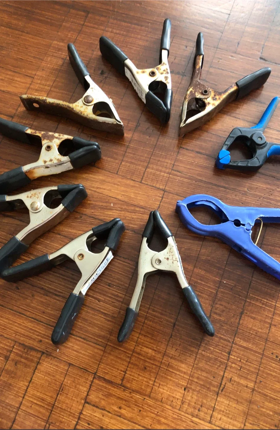 Assorted Spring Clamps