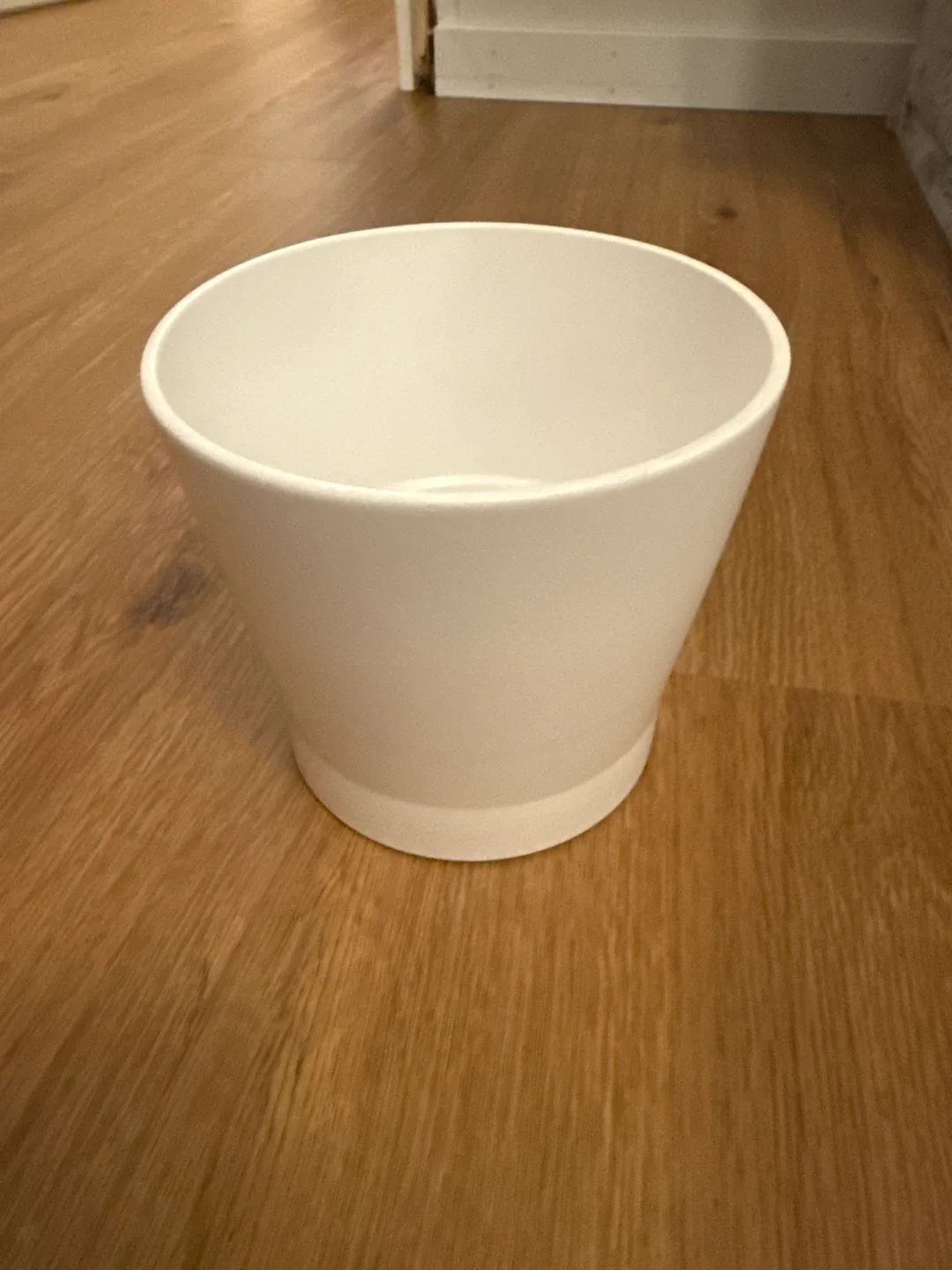 White Flower Pot