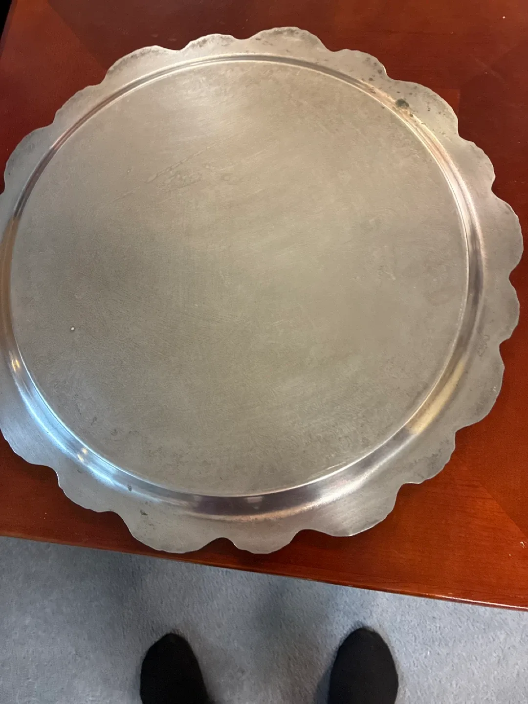 Silver Decorative Tray image indicator(3)