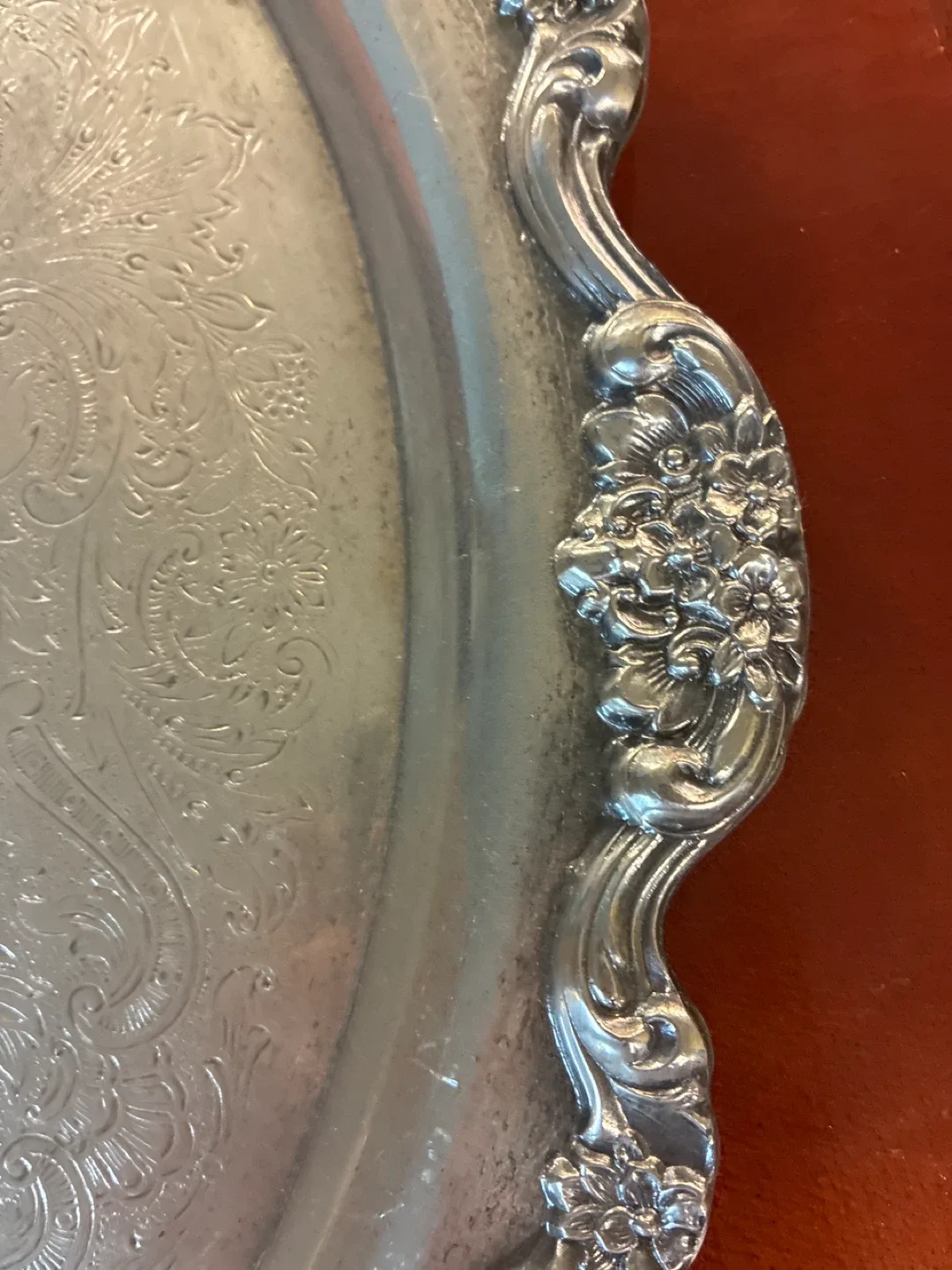 Silver Decorative Tray image indicator(2)