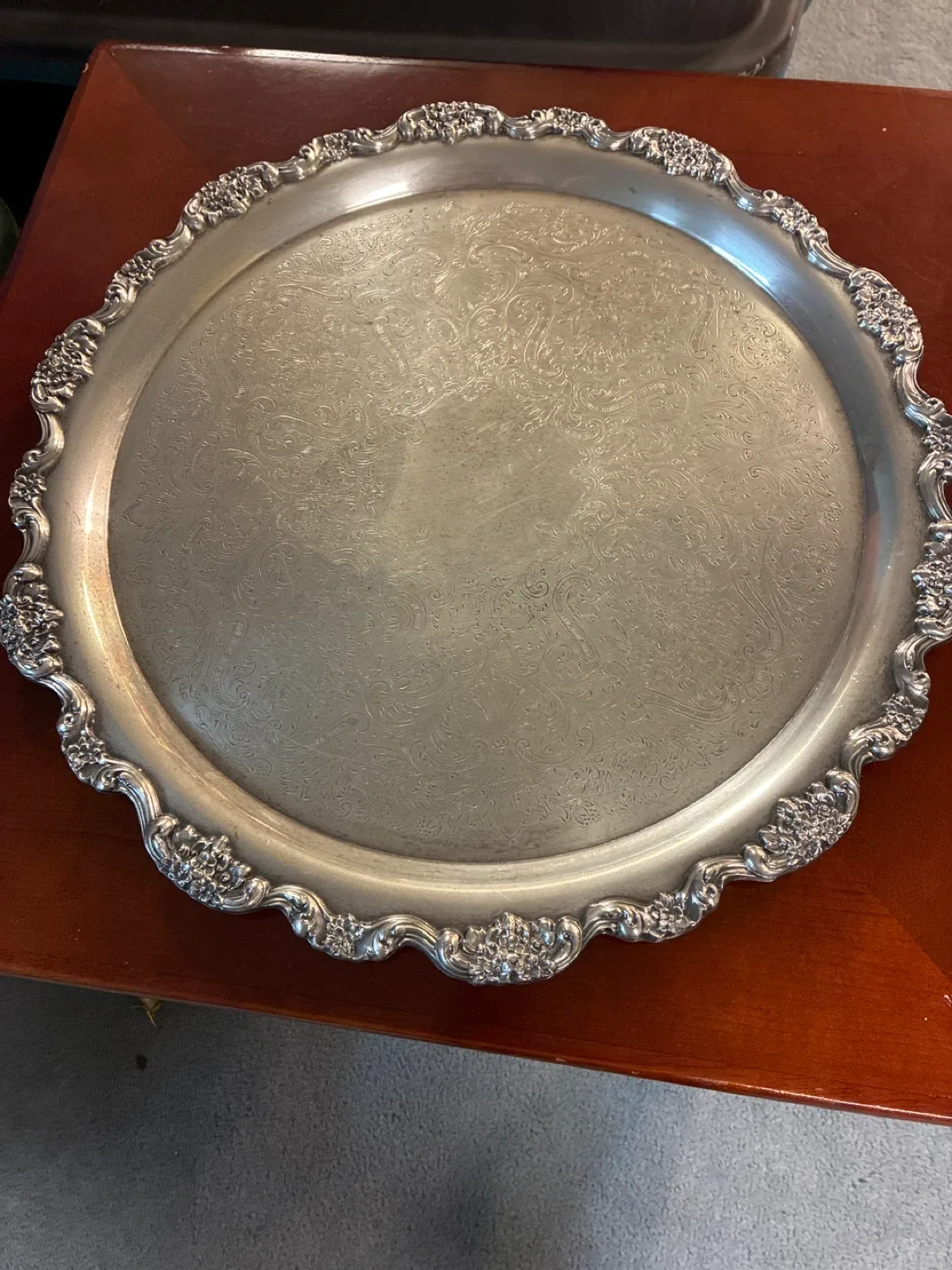 Silver Decorative Tray