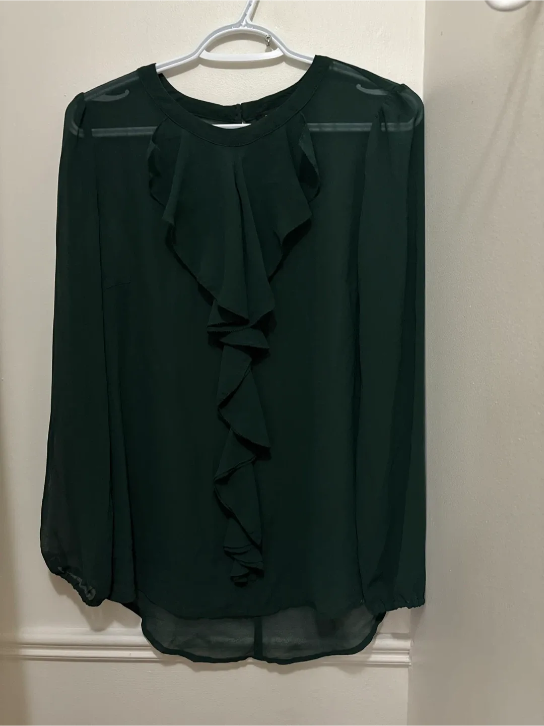 Soaked In Luxury Green Blouse - Size S