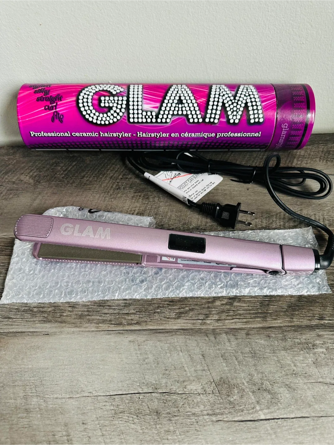 New! Glam professional ceramic hair styler