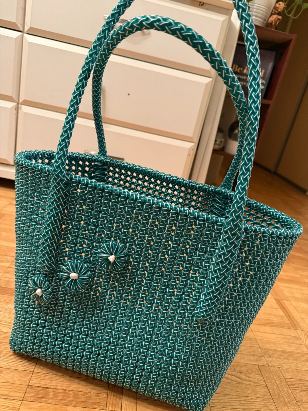 Woven Tote Bag handmade