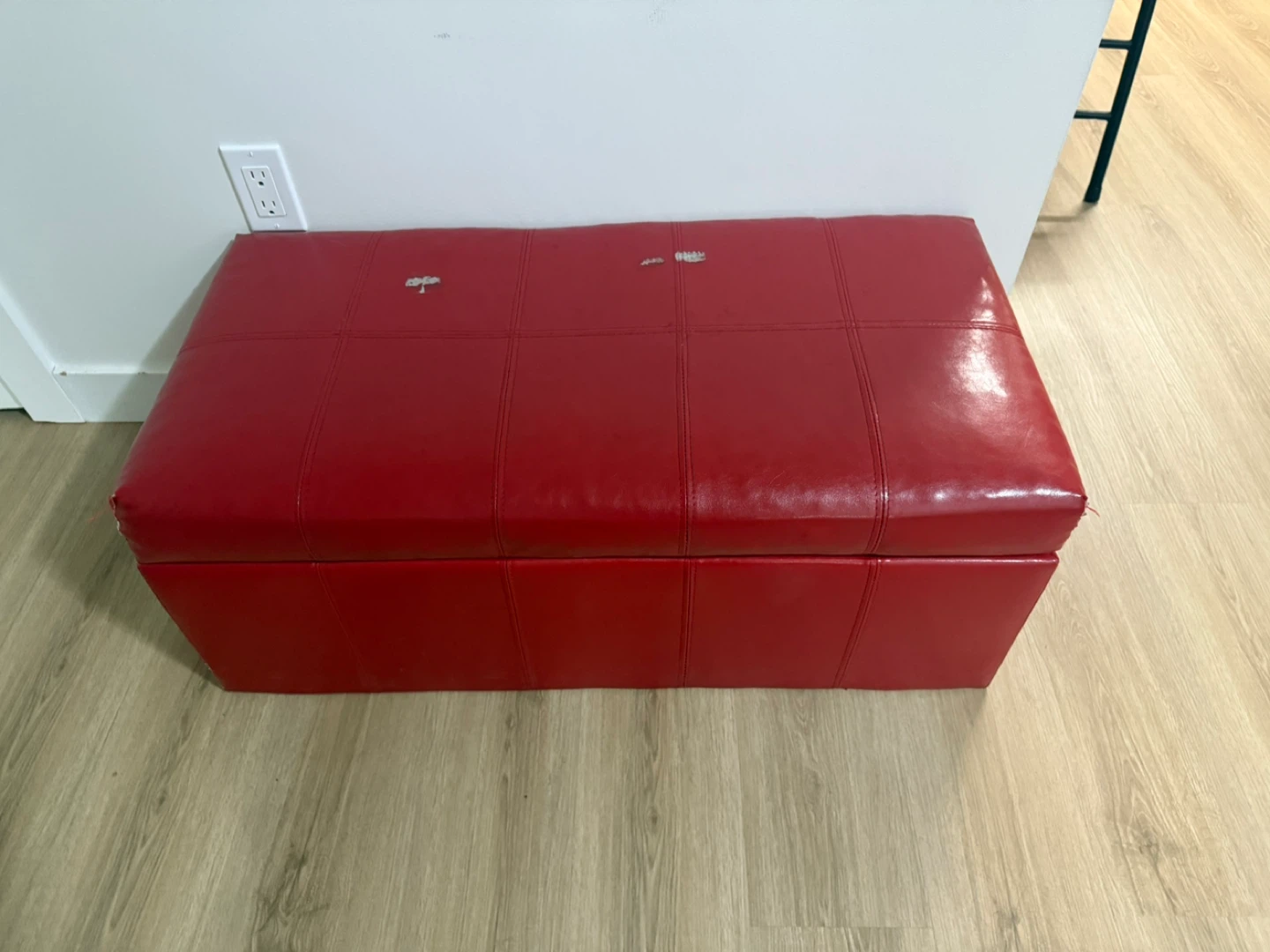 FREE!!!   Black Futon & Ottoman