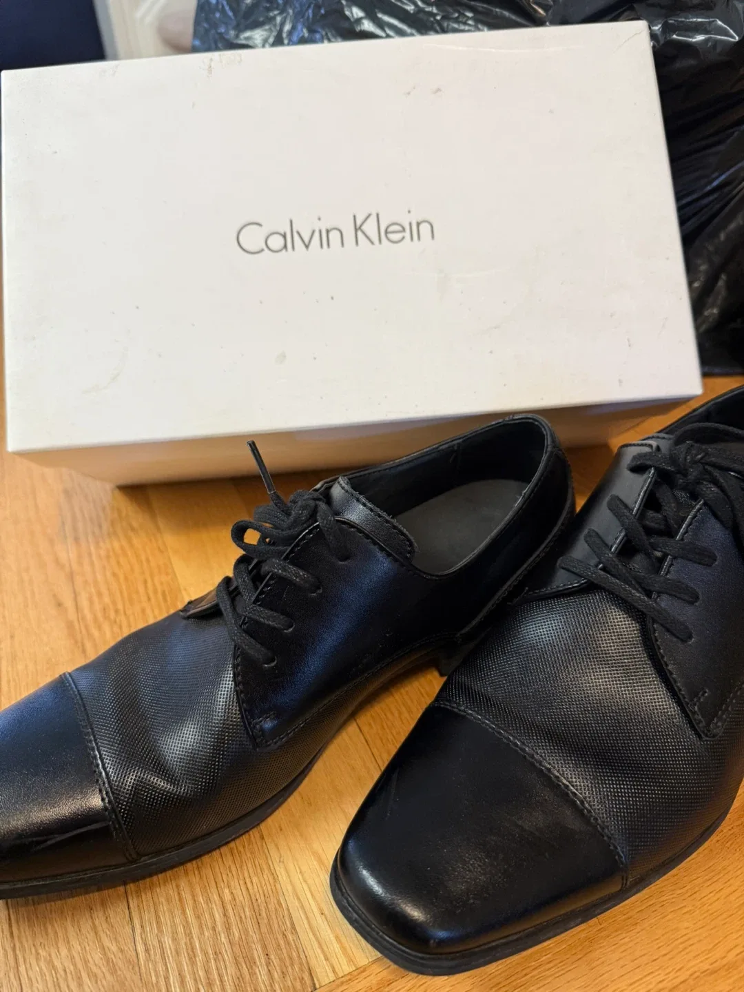 Calvin Klein Black Dress Shoes image indicator(2)