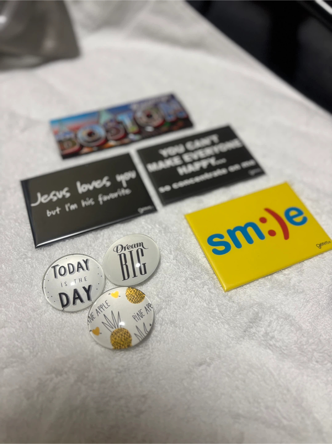 Assorted Fridge Magnets - Boston, Smile, & More! - photo 2