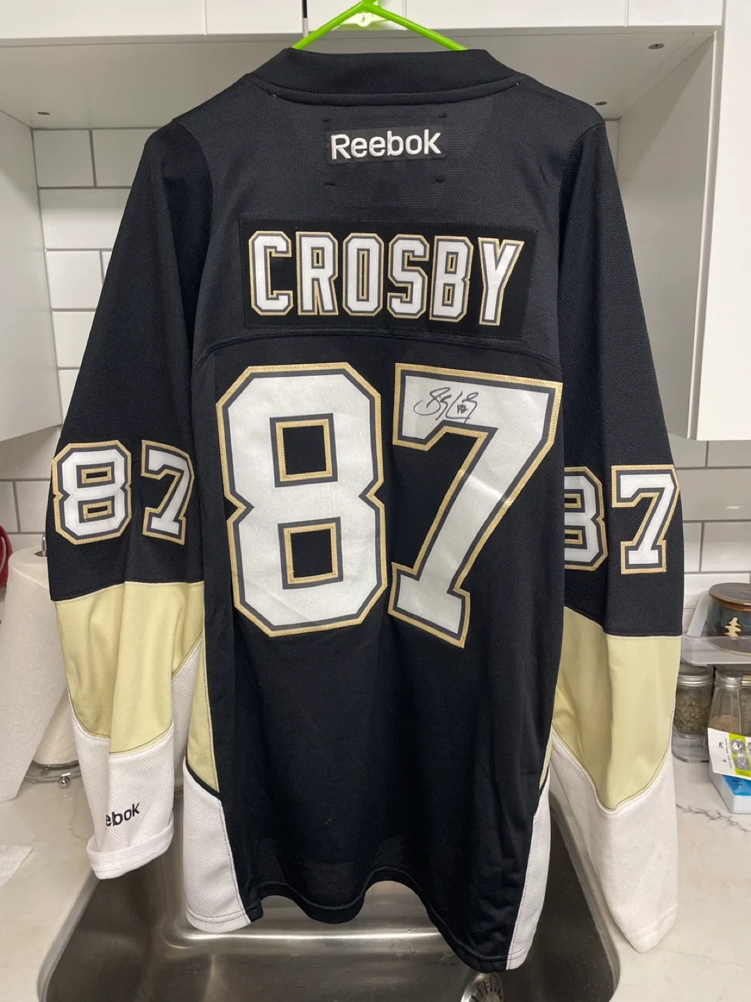 Reebok Pittsburgh Penguins Crosby #87 Jersey - XL