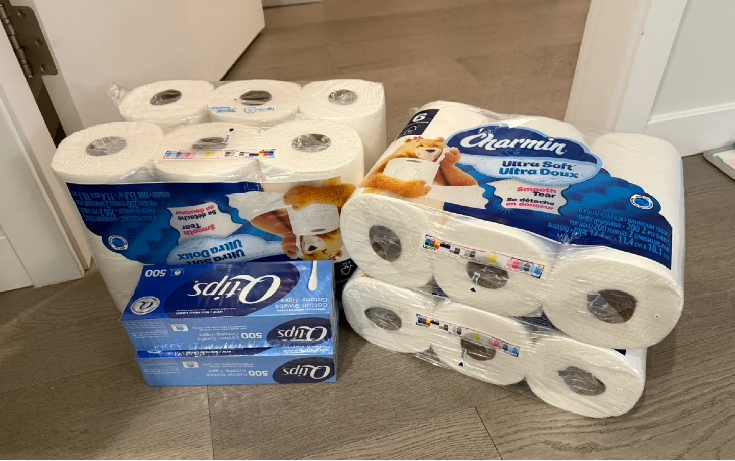 Charmin Ultra Soft & Kirkland Facial Tissue