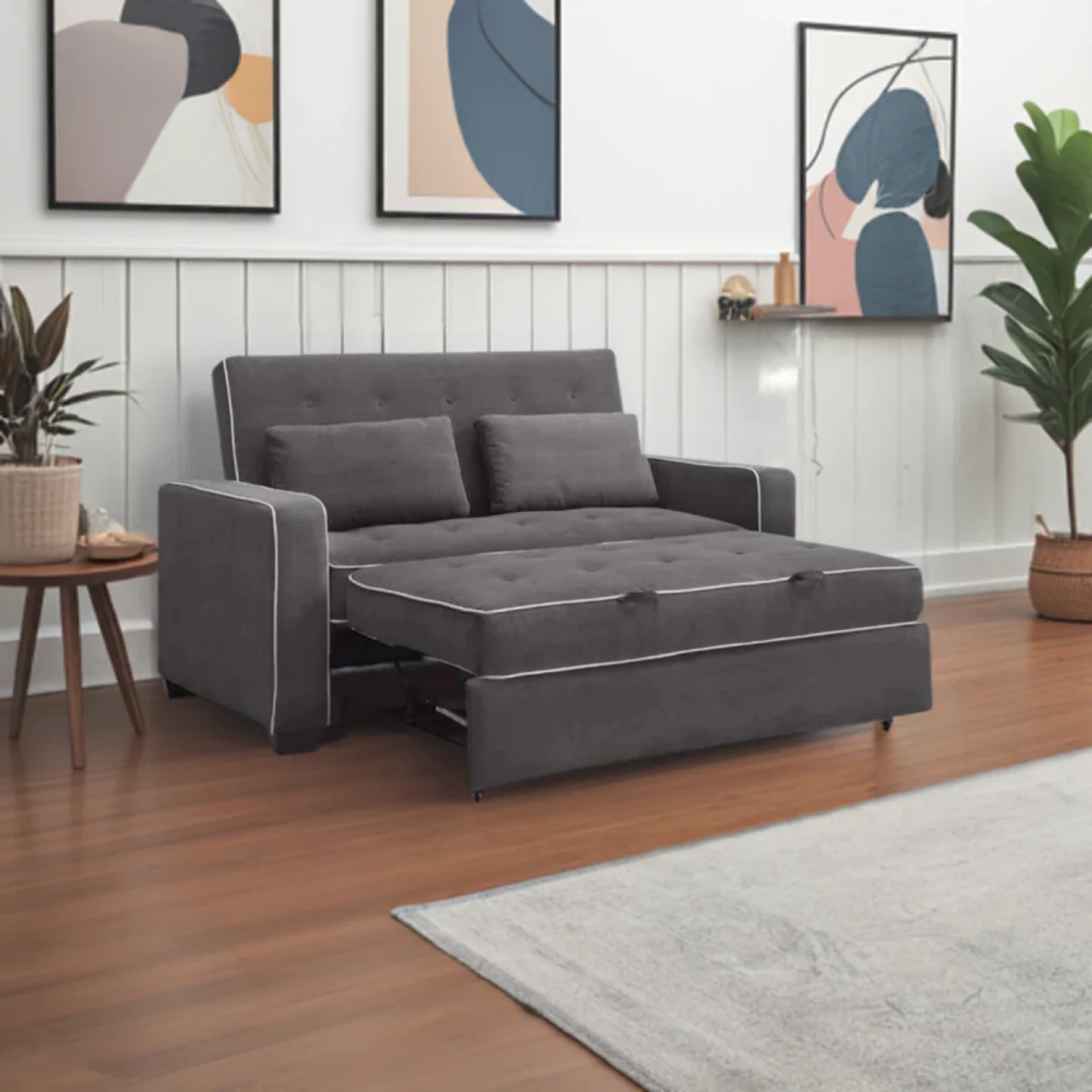 Grey Sofa Bed Brand New - photo 2