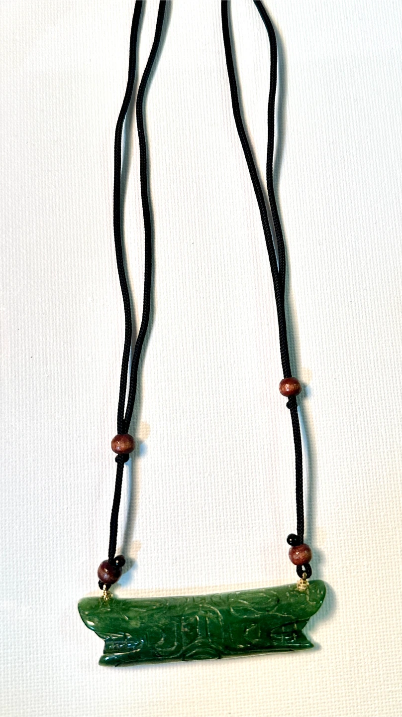 14 pc NATIVE BC JADE NECKLACE LOT - photo 2